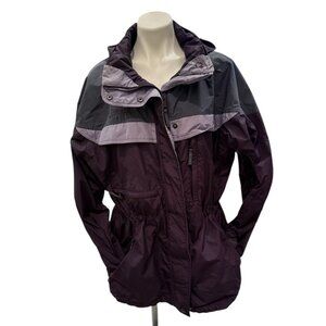 Vintage Columbia Women’s Size XL Core Interchange Purple Jacket Zip Up Coat *T7